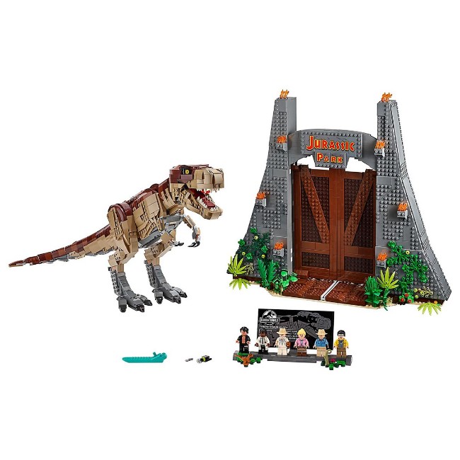 Paniate LEGO Jurassic World Jurassic Park: La Furia del Rex