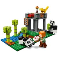 Immagine di LEGO Minecraft L'Allevamento di Panda 21158 