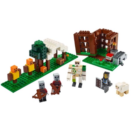 Immagine di LEGO Minecraft L'Avamposto del Saccheggiatore 21159 