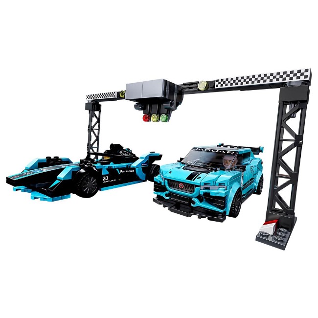 Immagine di LEGO Speed Champions Formula E Panasonic Jaguar Racing GEN2 Car & Jaguar I-PACE eTROPHY 76898 