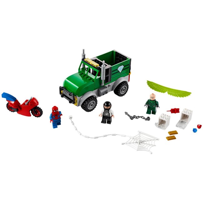 Immagine di LEGO Marvel Spiderman Avvoltoio e La Rapina del Camion 76147 