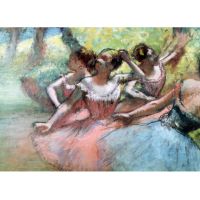Immagine di Puzzle Degas: Four Ballerinas On The Stage 1000 Pezzi 
