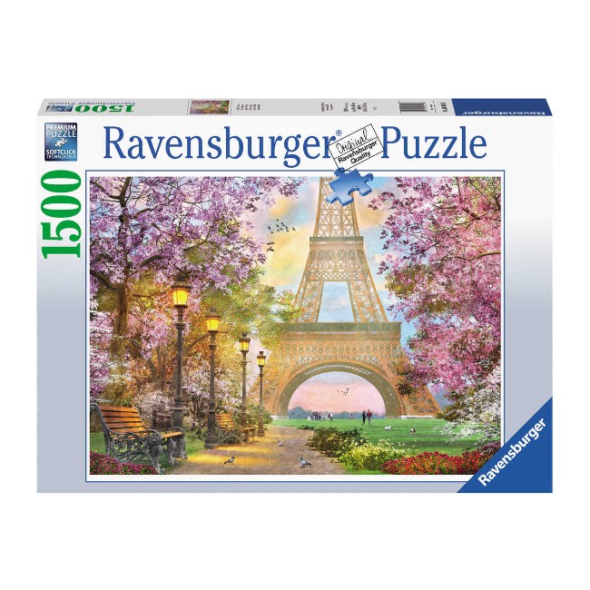 Immagine di Puzzle Amore a Parigi 1500 Pezzi 