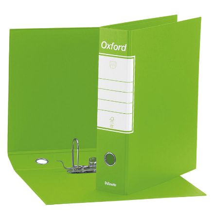 Immagine di Registratore Oxford F.to Protocollo Dorso 8 cm Verde Lime