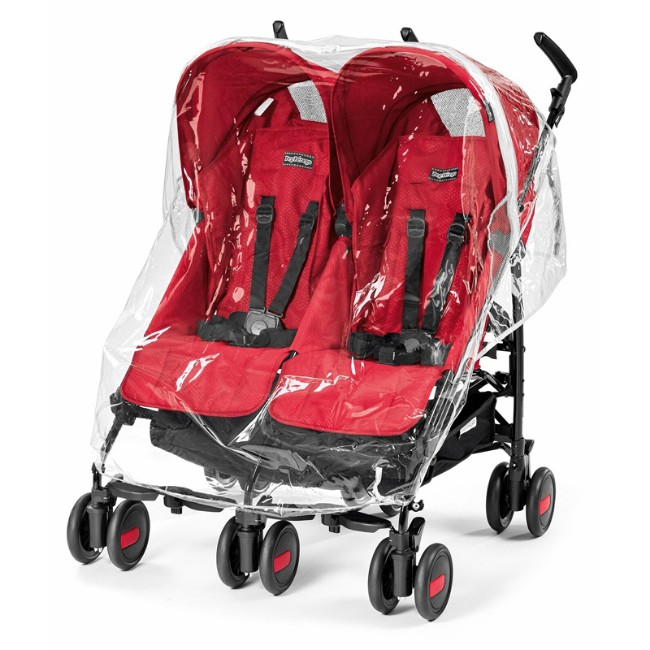 Immagine di Parapioggia Rain Cover Passeggino Gemellare 