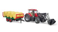 Immagine di Trattore Case IH Optum 300 CVX Benna e Rimorchio 
