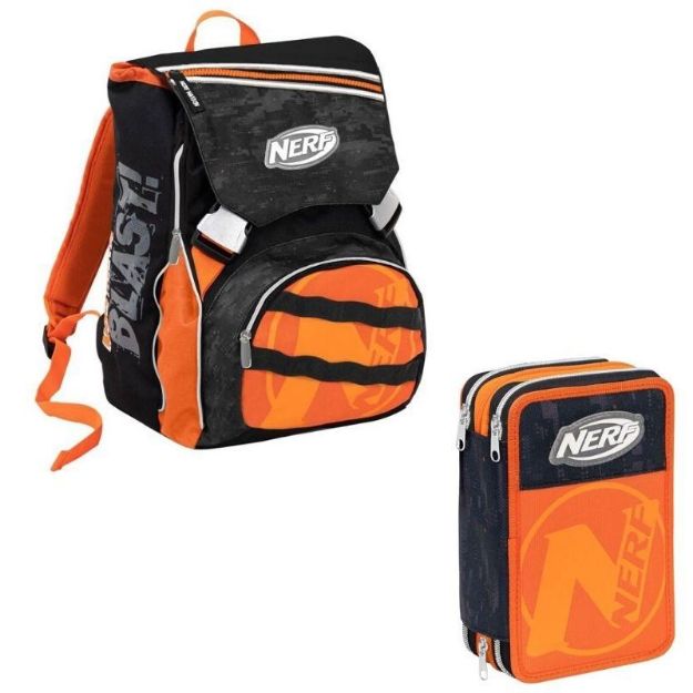 Paniate - Schollpack Zaino + Astuccio Nerf Seven in offerta da Paniate