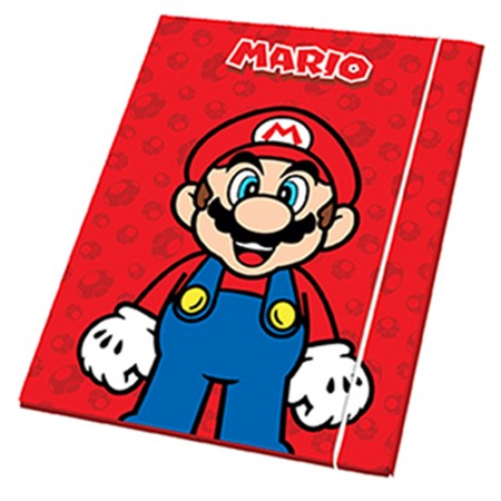 Immagine di Cartellina con Elastico Super Mario 