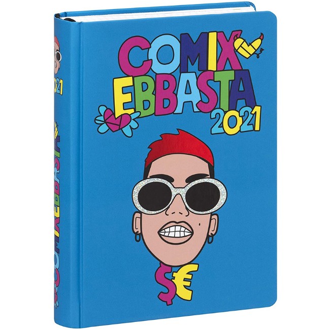 DIARIO AGENDA DATATO 16 Mesi 2024/2025 Comix Mini Plus Fluid Marble EUR