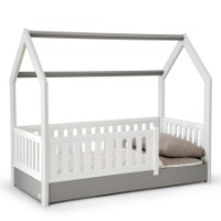 Set 4 Sponde per Letto Moovie Bianco Cuoricini