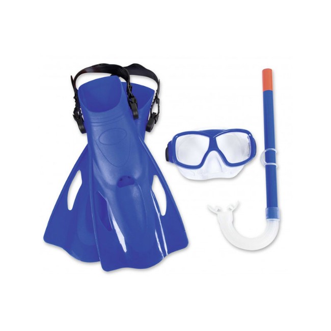 Immagine di Bestway Set Snorkeling Sureswim Freestyle Maschera Boccaglio e Pinne 7-14 Anni