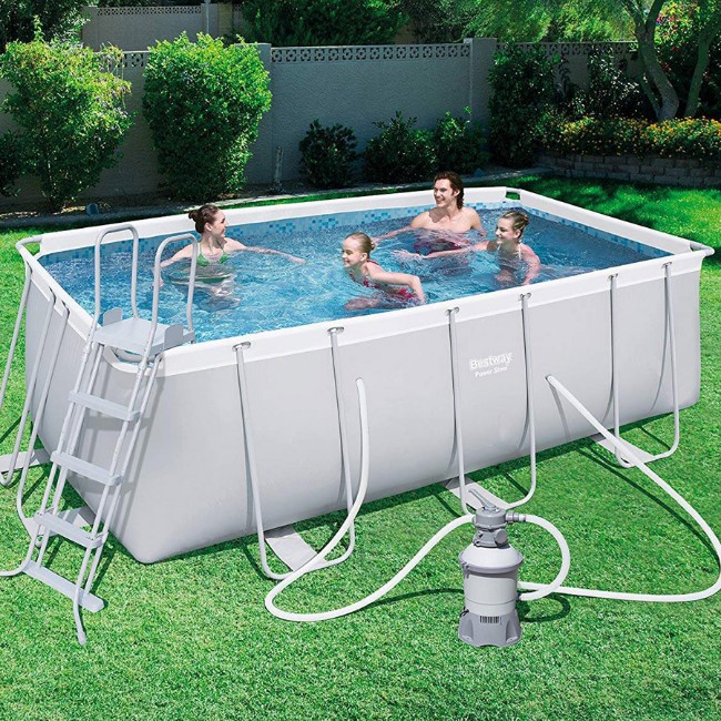 Immagine di Piscina Power Steel Frame Rettangolare .412 x 201 x 122 cm 