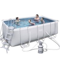 Immagine di Piscina Power Steel Frame Rettangolare .412 x 201 x 122 cm 
