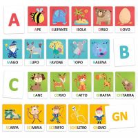 Immagine di Flashcards Alfabeto Tattile e Fonetico IT23752 