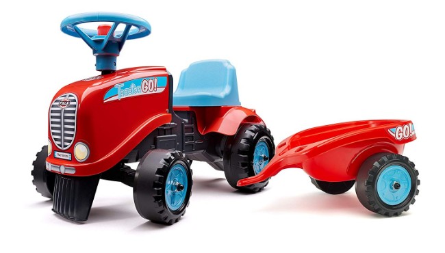 Immagine di Baby Trattore Go! Ride on con Rimorchio 