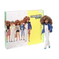 Immagine di Creatable World Personaggio Personalizzabile Capelli Biondi Ricci