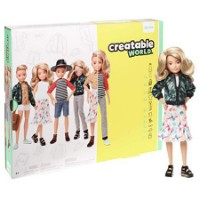 Immagine di Creatable World Personaggio Personalizzabile Capelli Biondi Mossi