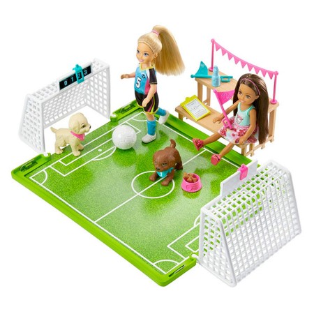 Immagine di Barbie Dreamhouse Adventures Playset Calcio con Chelsea 