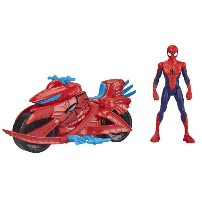 SPIDEY PERSONAGGIO 15 CM. CON VEICOLO MACCHINA | Magic Toys