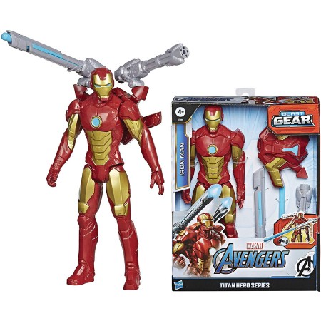 Immagine di Avengers Titan Hero Blast Gear Iron Man 30 cm 