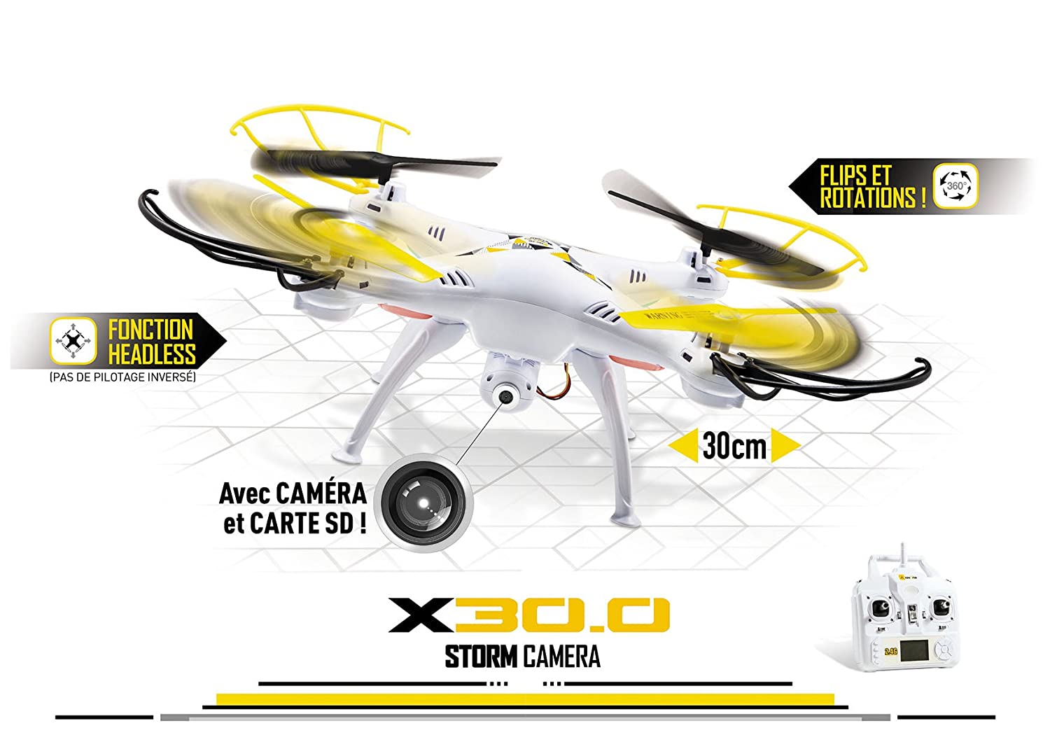 Paniate Ultradrone X30.0 Storm con Camera Mondo in offerta da Paniate