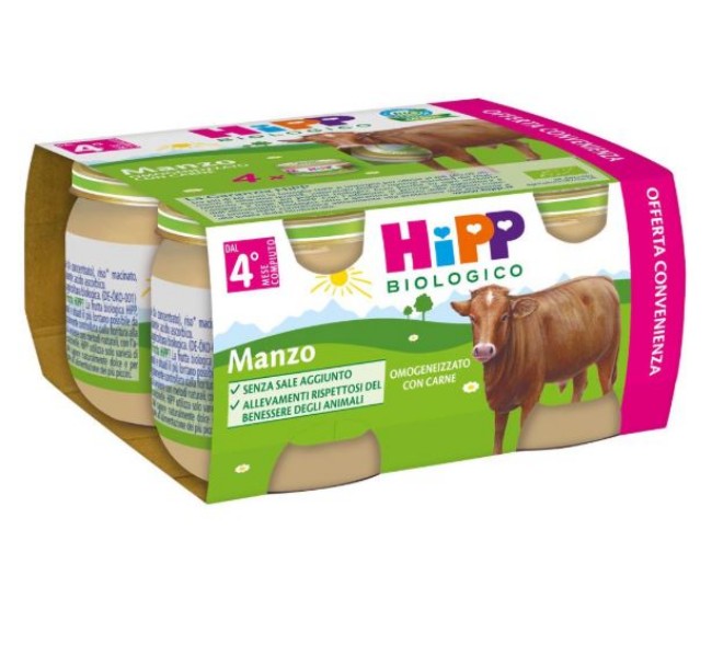 Immagine di Omogeneizzato Manzo Bio 4 pz x 80 g