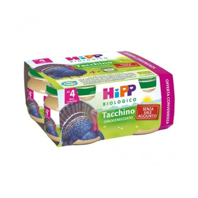 Immagine di Omogeneizzato Tacchino Bio 4 pz x 80 g