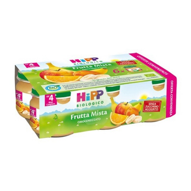 Immagine di Omogeneizzato Frutta Mista Bio 6 pz x 80 g