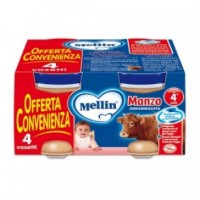 Immagine di Mellin Omogeneizzato Manzo 4pz x 80g