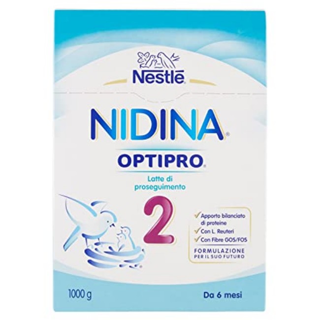 Paniate - Latte Nidina Optipro 2 Polvere 1000g Nestlè in offerta da Paniate