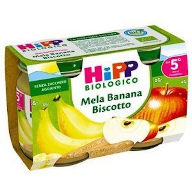 Immagine di Merenda Mela Banana Biscotto 2 x 125 g 