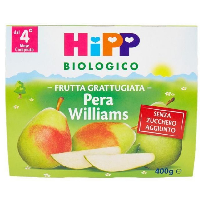 Immagine di Frutta Grattugiata Bio Pera Williams 4pz x 100 g