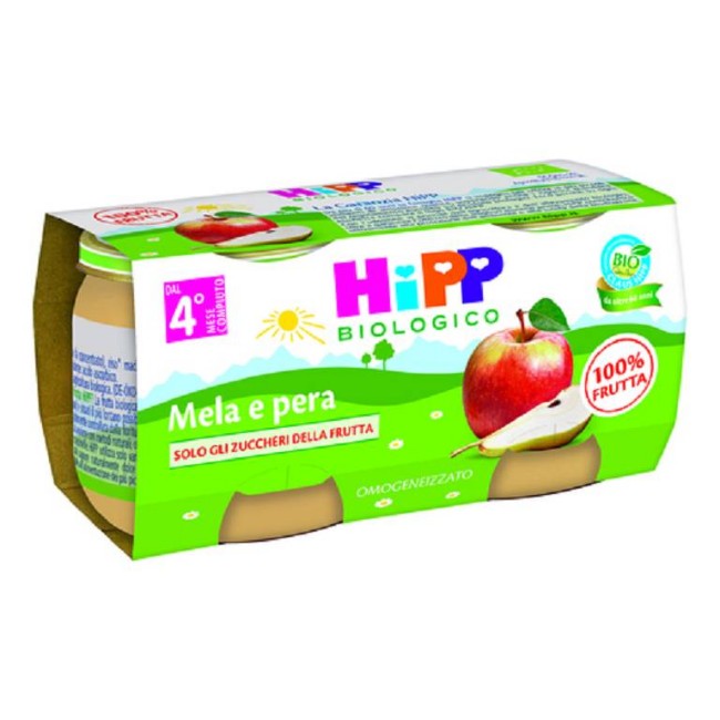 Immagine di Omogeneizzato Bio Mela e Pera 2 x 80g 