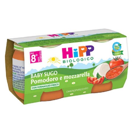 Immagine di Baby Sugo Bio Pomodoro e Mozzarella 2 x 80g 