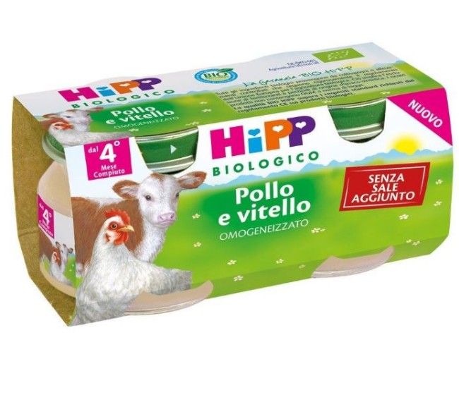 Immagine di Omogeneizzato Bio Pollo e Vitello 2 x 80g 