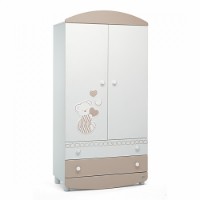 Foppapedretti Armadio in Legno Dolcecuore di Foppapedretti