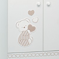 Foppapedretti Armadio in Legno Dolcecuore di Foppapedretti