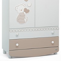 Foppapedretti Armadio in Legno Dolcecuore di Foppapedretti