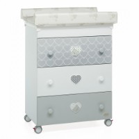 Foppapedretti Bagnetto Fasciatoio Lovely con Cassetti di Foppapedretti