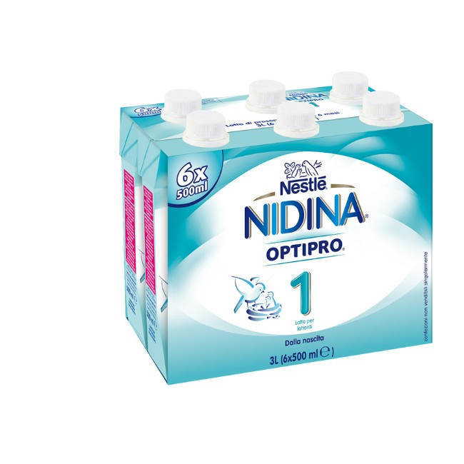 Immagine di Latte Nidina Optipro 1 Liquido 6 x 500ml 