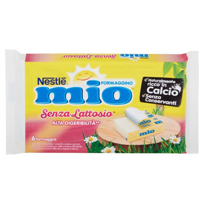 Immagine di Formaggino Nestlè MIO Senza Lattosio 125g