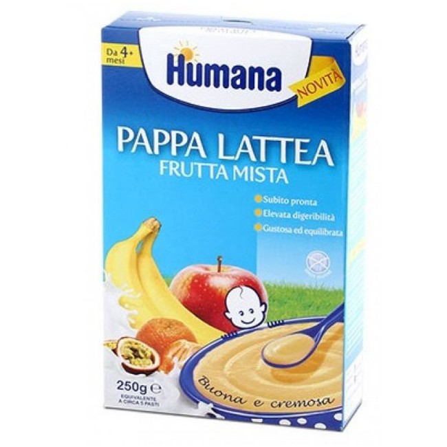 Paniate - Pappa Lattea Frutta Mista 230 g Humana in offerta da Paniate