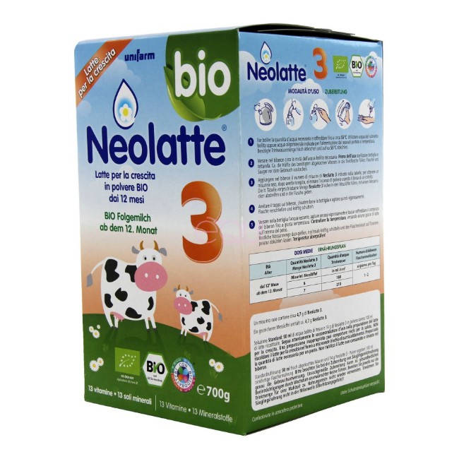 Immagine di Latte Neolatte 3 Bio 700 g 