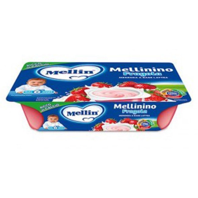Immagine di Mellinino Fragola 6 x 55 g 