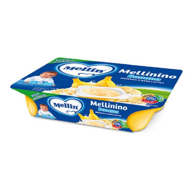 Immagine di Merenda Mellinino Banana 6 x 55g 