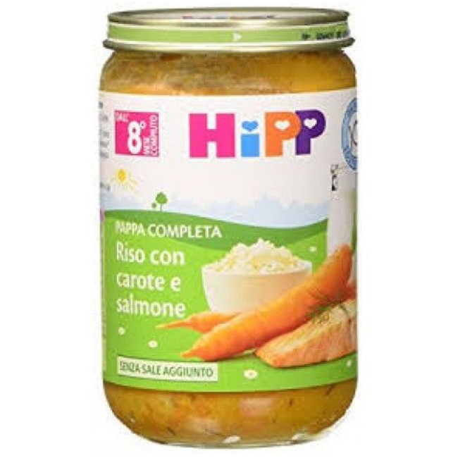 Immagine di Pappa Pronta Riso Carote e Salmone 220g 