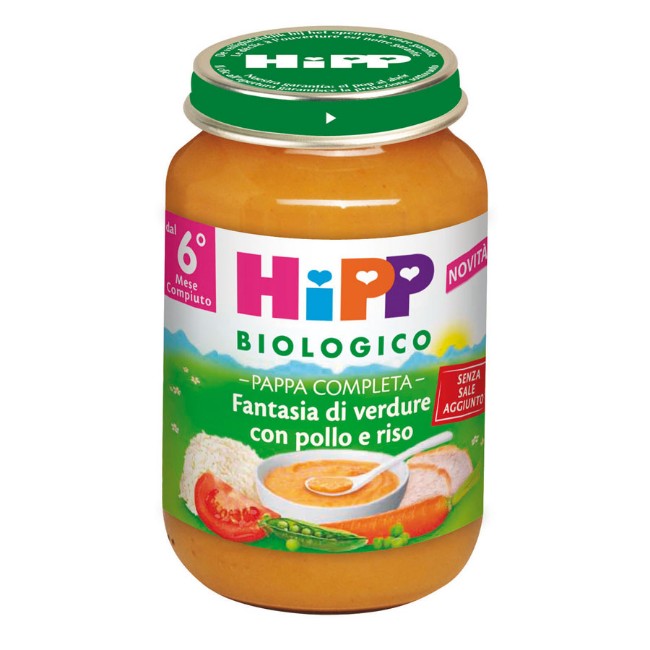 Immagine di Pappa Pronta Fantasia Verdure Pollo e Riso 190g 