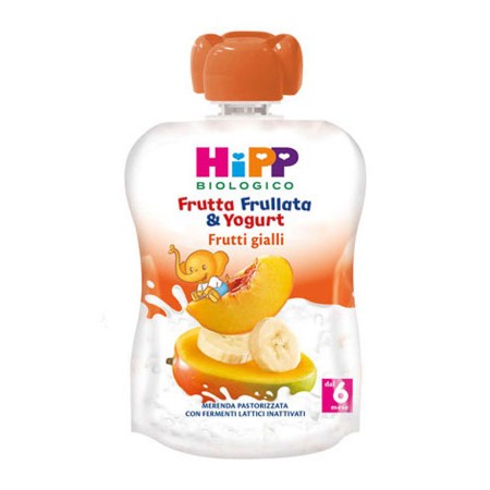 Immagine di Frutta Frullata Bio Frutti Gialli e Yogurt 100 g 