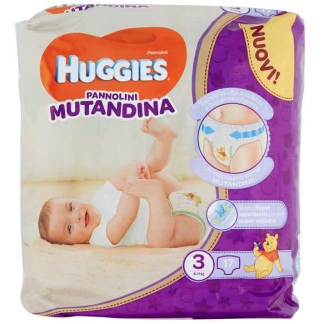 Immagine di Pannolini Mutandina Midi 3 17 pezzi 