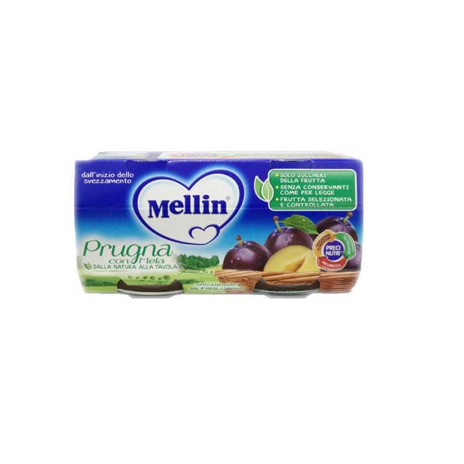 Immagine di Omogeneizzato Prugna con Mela 2 x 100 g 